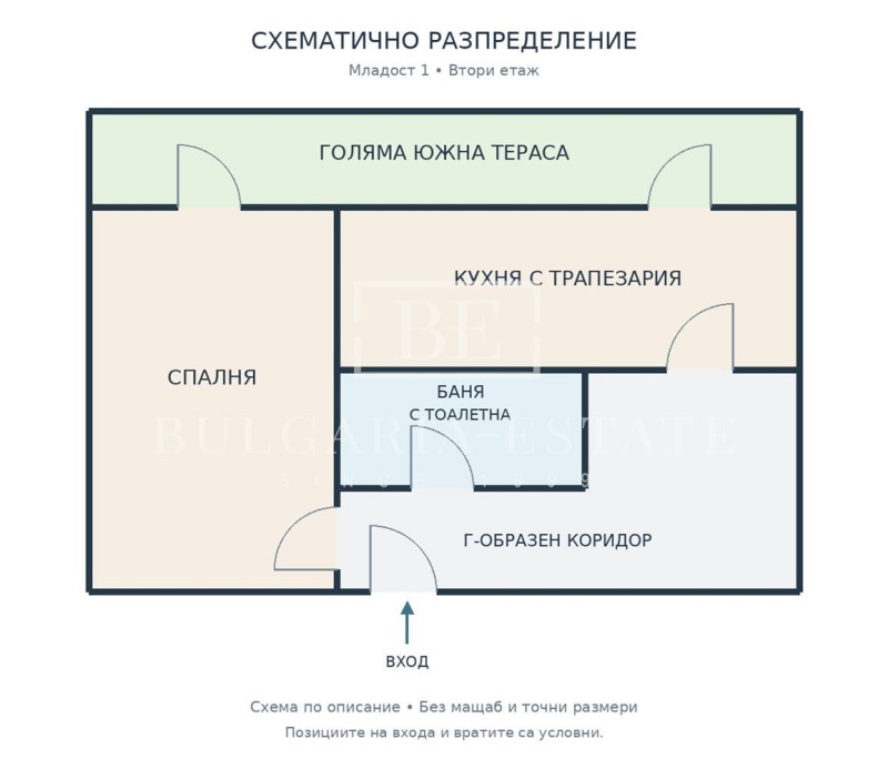 Продава 2-СТАЕН, град Варна, Младост 1 • 86000 € • 51530150 1 — Holmes.bg Продава 2-СТАЕН, град Варна, Младост 1 • 86000 € • 51530150 1