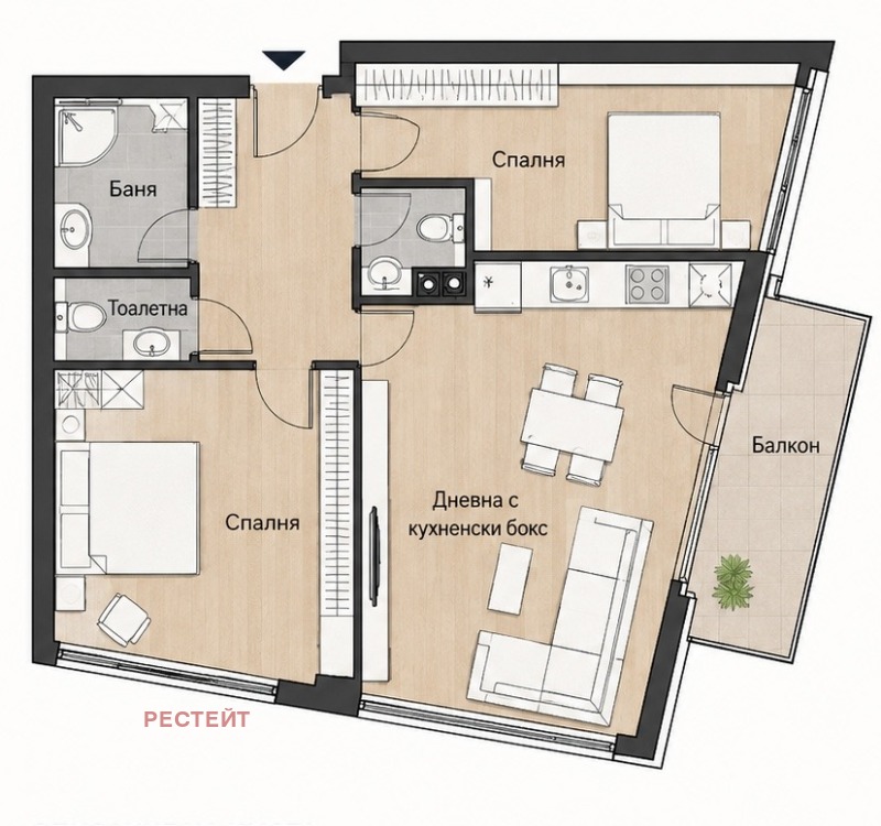 Продава 3-СТАЕН, град София, Кръстова вада • 355000 € • 69406343 1 — Holmes.bg Продава 3-СТАЕН, град София, Кръстова вада • 355000 € • 69406343 1