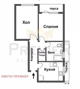 2-СТАЕН, 63 m2 - Holmes.bg 2-СТАЕН, 63 m2