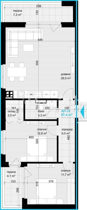 Обява Продава 3-СТАЕН,град Варна, Аспарухово