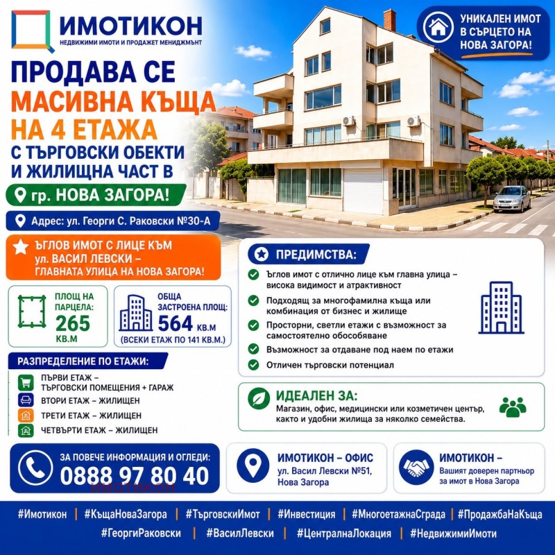 Продава КЪЩА, област Сливен, гр. Нова Загора • по договаряне • 79858382 1 — Holmes.bg Продава КЪЩА, област Сливен, гр. Нова Загора • по договаряне • 79858382 1