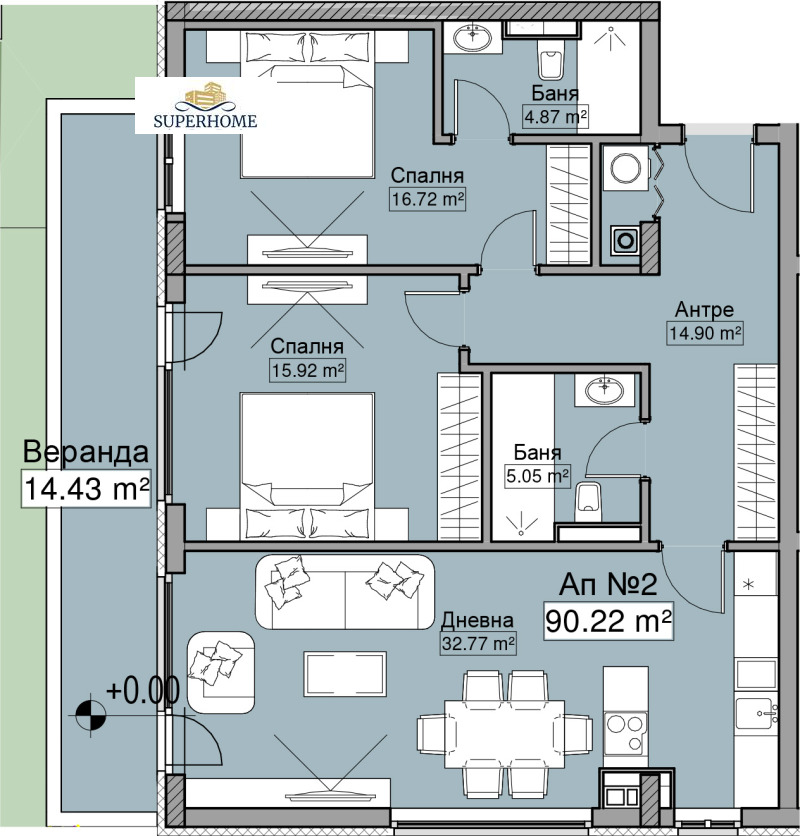 Продава 3-СТАЕН, град София, Манастирски ливади • 486000 € / 950533.38 лв. • 70653104 1 — Holmes.bg Продава 3-СТАЕН, град София, Манастирски ливади • 486000 € / 950533.38 лв. • 70653104 1