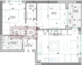3-СТАЕН, 80 m2 - Holmes.bg 3-СТАЕН, 80 m2