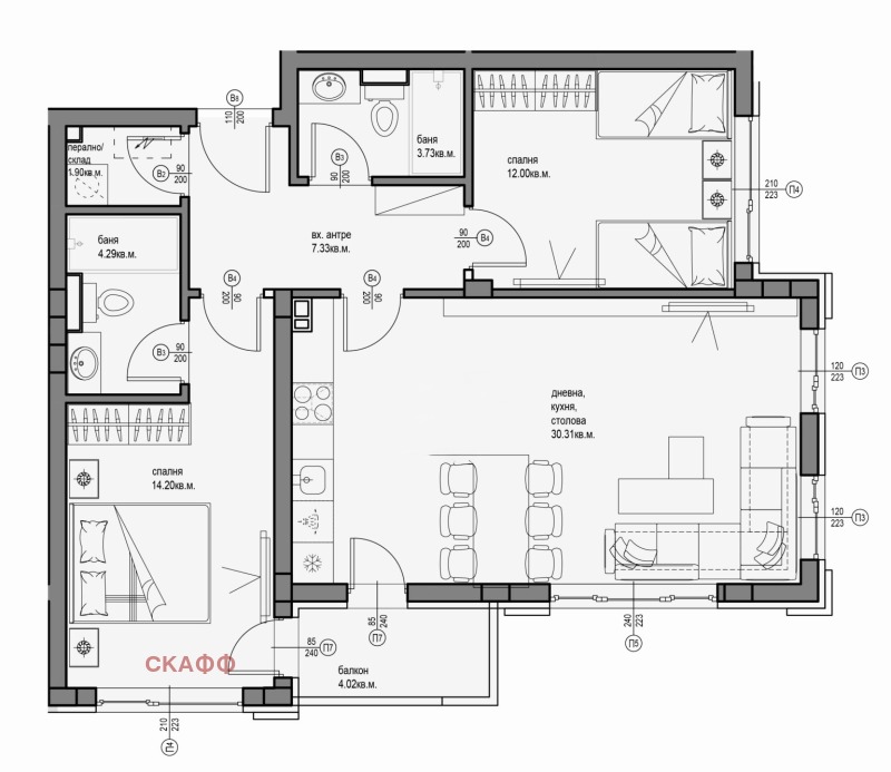 Продава 3-СТАЕН, град Пловдив, Отдих и култура • 158595 € • 13075975 1 — Holmes.bg Продава 3-СТАЕН, град Пловдив, Отдих и култура • 158595 € • 13075975 1