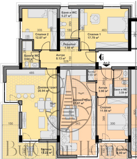 Обява Продава 3-СТАЕН,град Варна, Владислав Варненчик 2