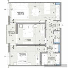 3-СТАЕН, 97 m2 - Holmes.bg 3-СТАЕН, 97 m2