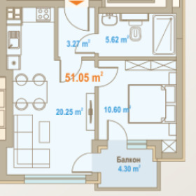 2-СТАЕН, 74 m2 - Holmes.bg 2-СТАЕН, 74 m2