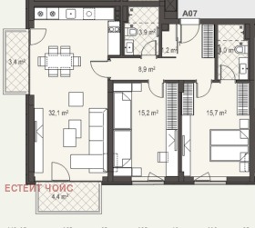 Продава 3-СТАЕН | Imot.bg — малка снимка 2