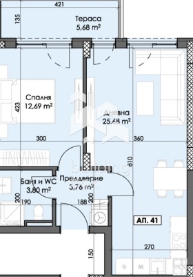 2-СТАЕН, 73 m2 - Holmes.bg 2-СТАЕН, 73 m2