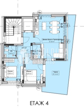 3-СТАЕН, 134 m2 - Holmes.bg 3-СТАЕН, 134 m2