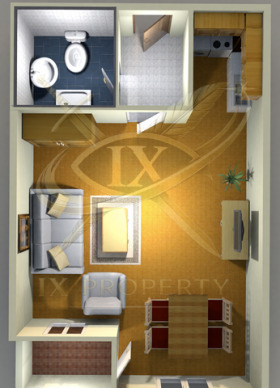 1-СТАЕН, 35 m2 - Holmes.bg 1-СТАЕН, 35 m2