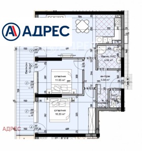3-СТАЕН, 105 m2 - Holmes.bg 3-СТАЕН, 105 m2