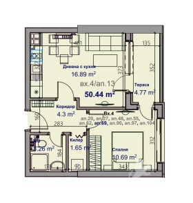 Обява Продава 2-СТАЕН,град Варна, Младост 1