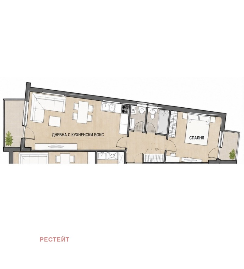 Продава 2-СТАЕН, град София, Кръстова вада • 280000 € • 25328067 1 — Holmes.bg Продава 2-СТАЕН, град София, Кръстова вада • 280000 € • 25328067 1