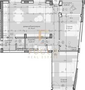 3-СТАЕН, 96 m2 - Holmes.bg 3-СТАЕН, 96 m2