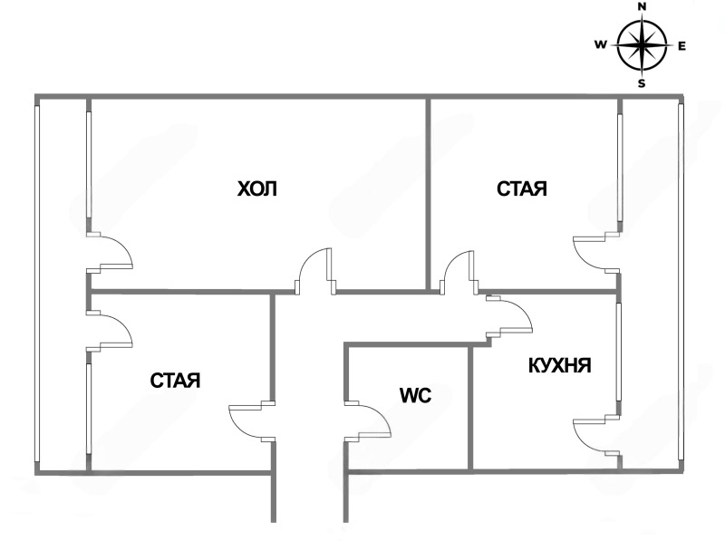 Продава 3-СТАЕН, град София, Сухата река • 217000 € • 94286404 1 — Holmes.bg Продава 3-СТАЕН, град София, Сухата река • 217000 € • 94286404 1