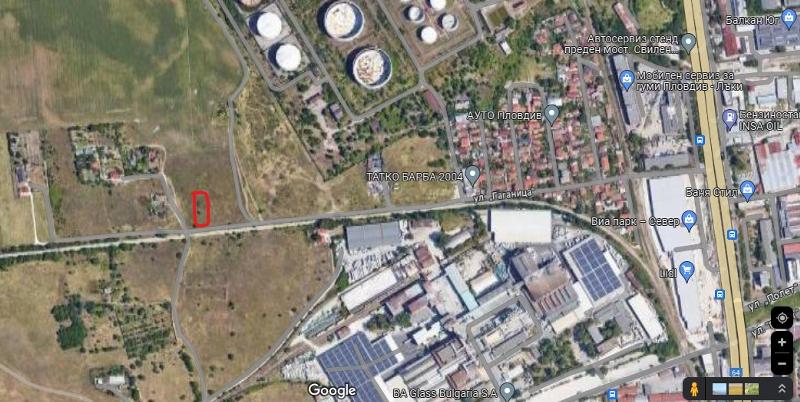 Продава  Парцел град Пловдив , Индустриална зона - Север , Гаганица, 1359 кв.м | 27594969 - изображение [4]