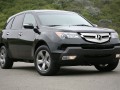 Technical specifications of the car and fuel economy of Acura MDX