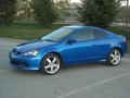 Technical specifications of the car and fuel economy of Acura RSX