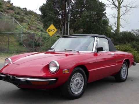 Technical specifications and characteristics for【Alfa Romeo Spider (115)】