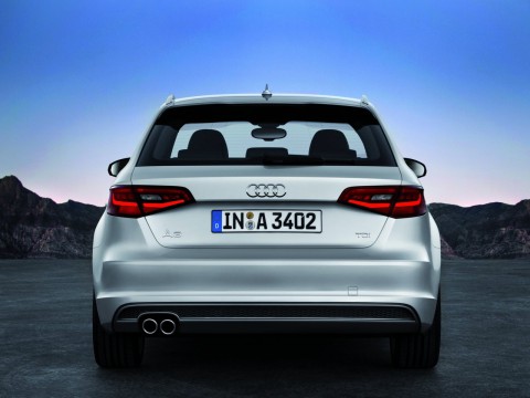 Technische Daten und Spezifikationen für Audi A3 Sportback (8V)