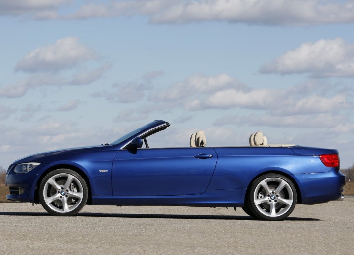 BMW 3er Cabrio (E93) technical specifications and fuel consumption —