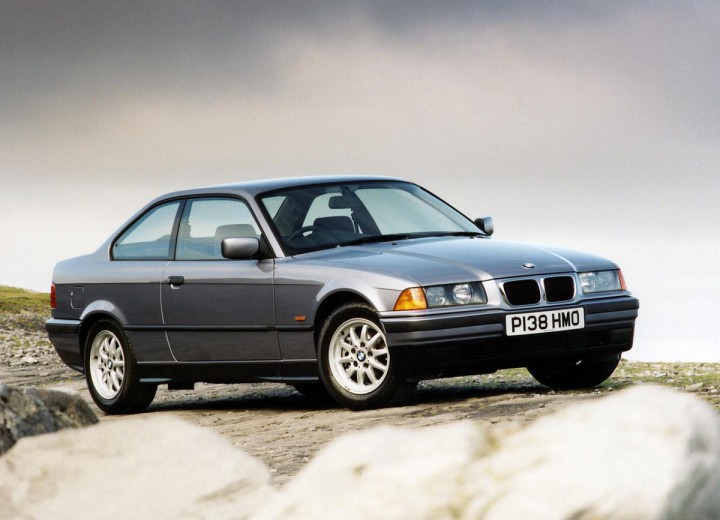 BMW 3er 1997-2003 Abmessungen Seitenansicht