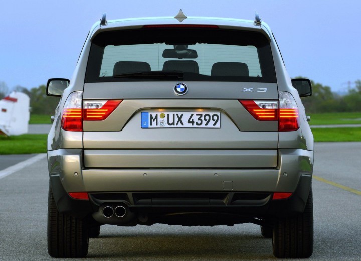 BMW X3 (E83) spécifications techniques et consommation de
