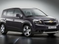 Technische Daten von Fahrzeugen und Kraftstoffverbrauch Chevrolet Orlando