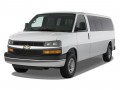 Technische Daten von Fahrzeugen und Kraftstoffverbrauch Chevrolet Van