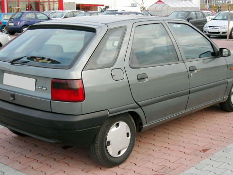 Technical specifications and characteristics for【Citroen ZX (N2)】