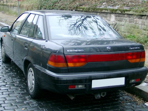 Technical specifications and characteristics for【Daewoo Espero (KLEJ)】