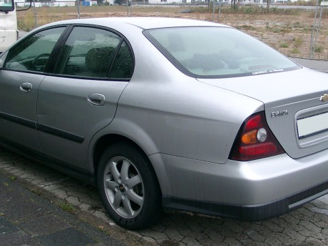Technical specifications and characteristics for【Daewoo Evanda】