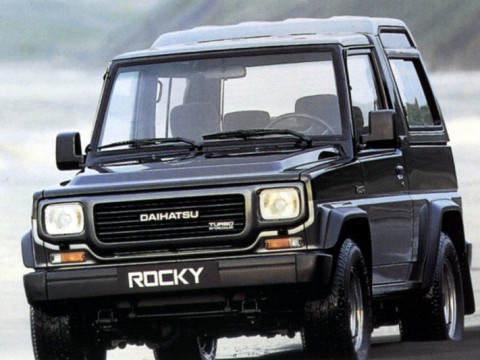 Technical specifications and characteristics for【Daihatsu Rocky Hard Top (F7,F8)】