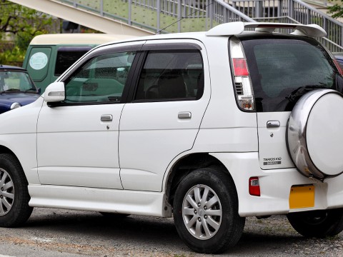 Technical specifications and characteristics for【Daihatsu Terios KID】