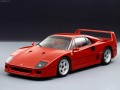 Технические характеристики автомобиля и расход топлива Ferrari F40