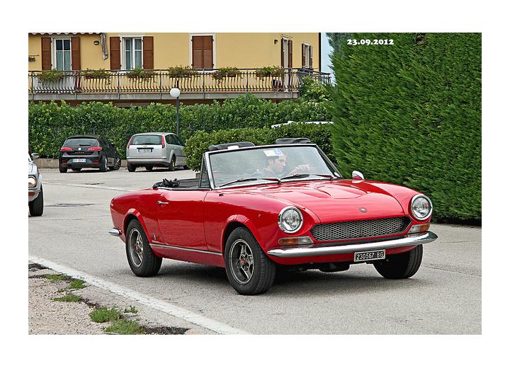 Serbatoio benzina per 14/16/1800 Euro Fiat 124 Spider (US e Coupé