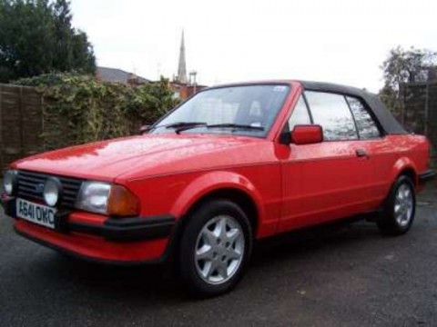 Technical specifications and characteristics for【Ford Escort III Cabrio (ALD)】