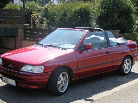 Technical specifications and characteristics for【Ford Escort V Cabrio (ALL)】
