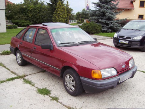 Technical specifications and characteristics for【Ford Sierra Hatchback II】