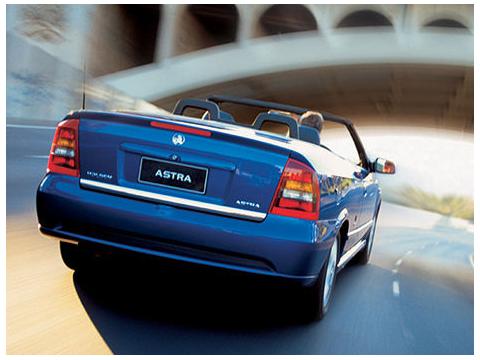 Especificaciones técnicas de Holden Astra Cabrio