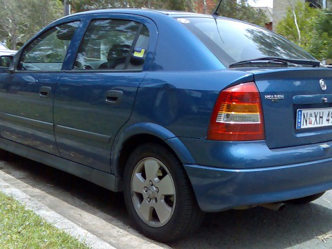 Specificații tehnice pentru Holden Astra Hatchback