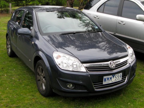 Технические характеристики о Holden Astra Hatchback