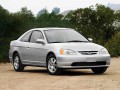 Especificaciones técnicas completas y gasto de combustible para Honda Civic Civic Coupe VII 1.7 i (120 Hp)