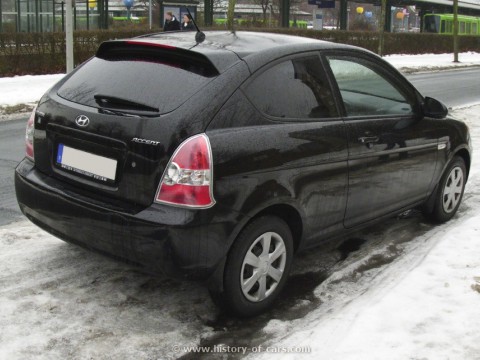 Technical specifications and characteristics for【Hyundai Accent Hatchback III】