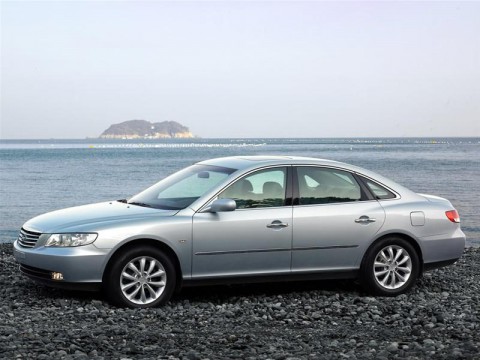 Technical specifications and characteristics for【Hyundai Grandeur IV】