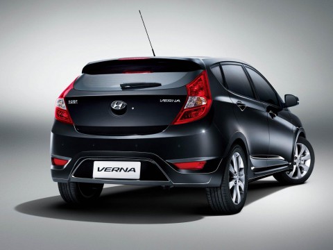Technische Daten und Spezifikationen für Hyundai Verna Hatchback