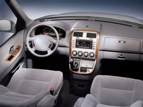 Technical specifications and characteristics for【Kia Carnival II】