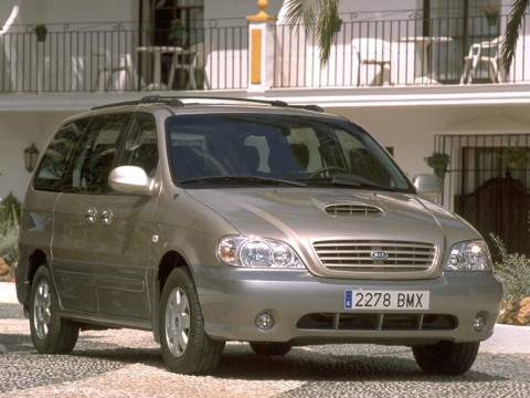 Technical specifications and characteristics for【Kia Carnival (UP)】
