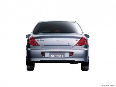 Technische Daten und Spezifikationen für Kia Sephia II